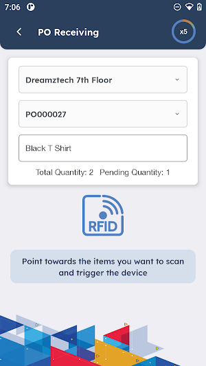 DTS RFID Retail Screenshot 3