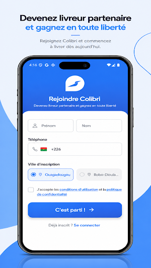 Colibri Coursiers Screenshot 1