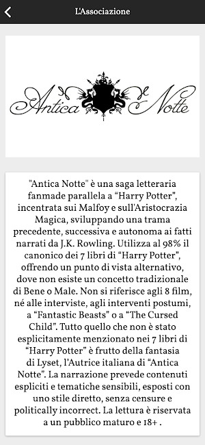 Antica Notte Screenshot 1