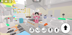 Escape Kitchen Obby Parkour Screenshot 1