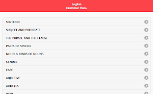 English Grammar Book Screenshot 2