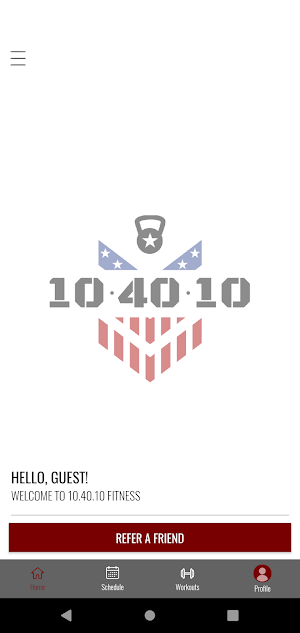 10.40.10 Fitness Screenshot 1