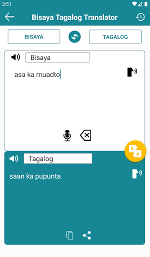 Bisaya Tagalog Translator Screenshot 2