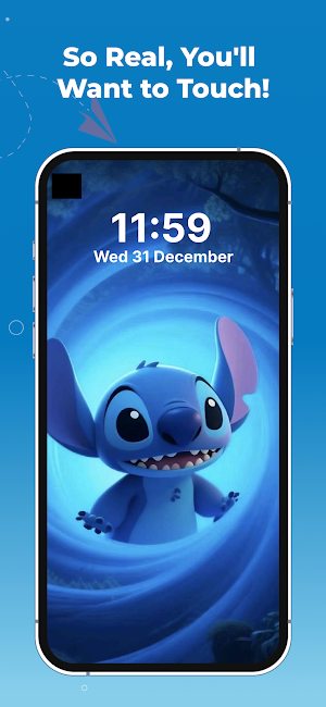 Stitch 4K Live Wallpaper Lilo Screenshot 2