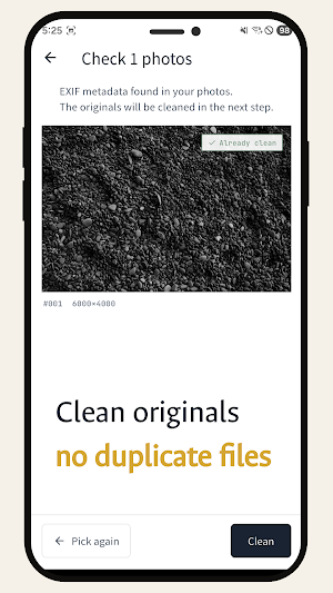 EXIF Remover Photo Metadata Screenshot 1