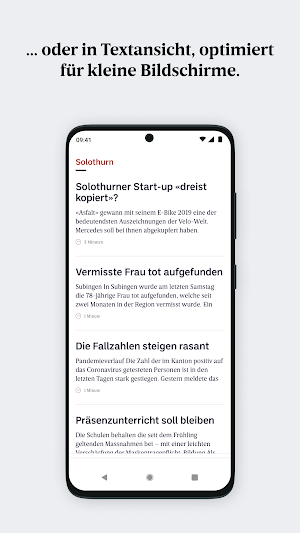 ot Oltner Tagblatt E-Paper Screenshot 3