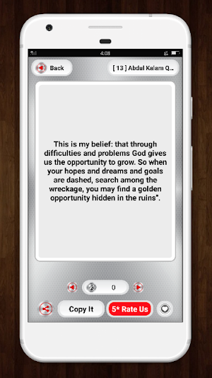 APJ Abdul Kalam Quotes in English Screenshot 1