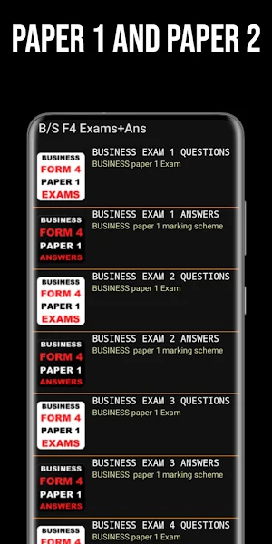 Business Form 4 Exams +Answers Screenshot 2