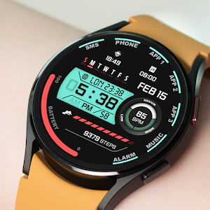 JJ-Digital012 Watch Face Screenshot 2