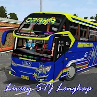 Livery Bussid STJ Lengkap