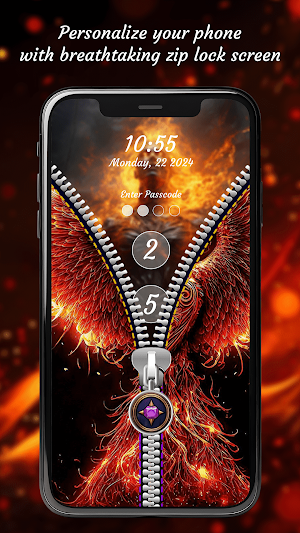 Zipper Lockscreen Wallpapers Screenshot 3
