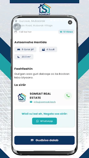 SOMSAT Real Estate Screenshot 3
