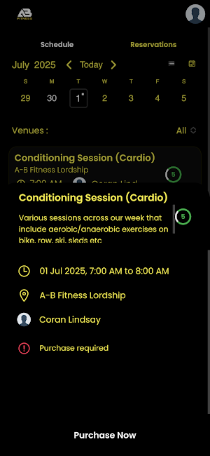 A-B Fitness Screenshot 0