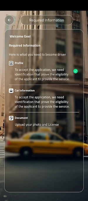 GeelGo Driver Screenshot 1