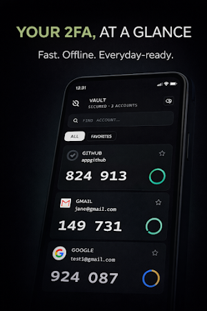 Voidthenticate: Offline 2FA Screenshot 2