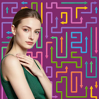 Arrow Weave Color Puzzle