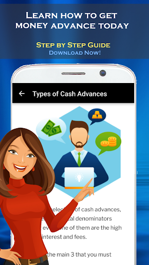 Cash advance 💰 Money advance Step by step guide Screenshot 2