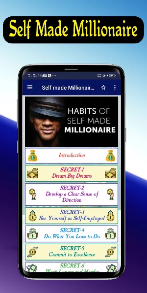 Success Secret of Self-Made MILLIONAIRES Screenshot 0
