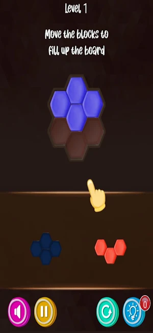 Hexa Havoc Puzzle Screenshot 1