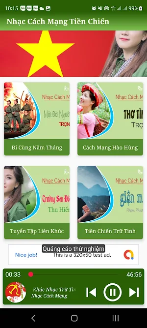 Nghe Nhạc Cách Mạng Tiền Chiến Screenshot 2