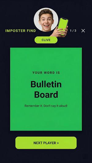 Imposter Find: Word Party Game Screenshot 1