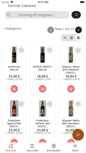 Panther Lieferservice Berlin Screenshot 0