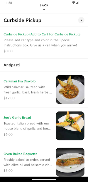 Brio Tuscany Grille Screenshot 2