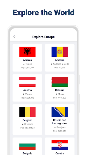 Flag Quiz Countries & Capitals Screenshot 1