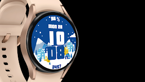Winter Time: Digital WatchFace Screenshot 3