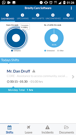 Brevity Care Software Screenshot 1
