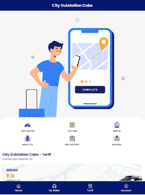 CITY OUTSTATION CABS Screenshot 3