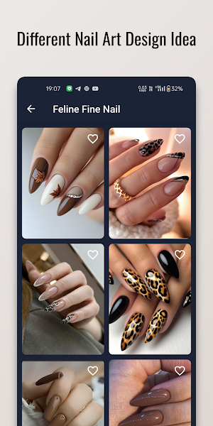Feline Fine Nail Polish Design Screenshot 0