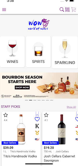 World of Wines NY Screenshot 2