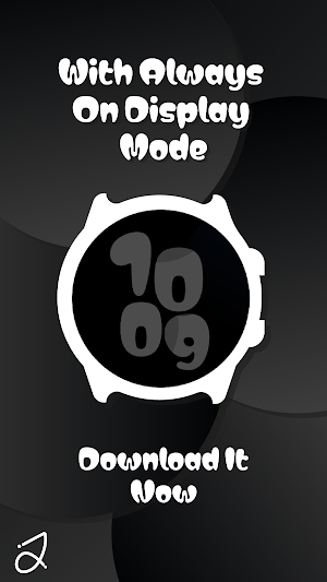 Simple Round Watch Face Screenshot 3