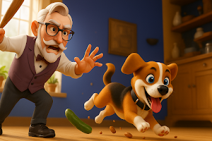 Grandpa Bad Dog Simulator Screenshot 0