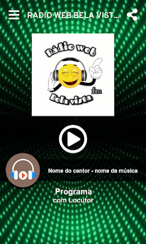 Radio web bela vista FM Screenshot 1