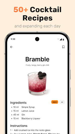 Garnish: Cocktail Recipes Screenshot 1