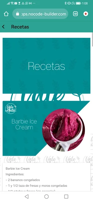 Vale la Nutri Screenshot 2