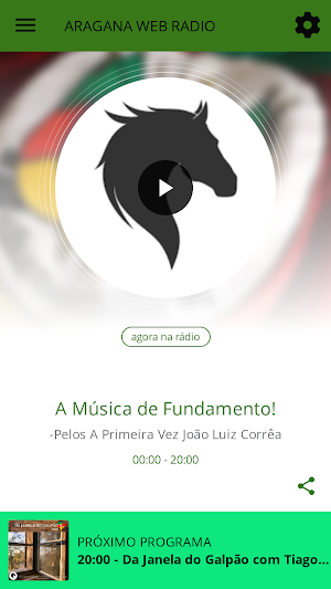 ARAGANA WEB RADIO Screenshot 0
