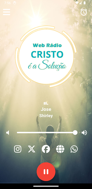 Web Rádio Cristo é a Solução Screenshot 0