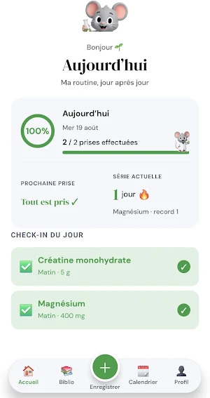 MyLabby : Suivi compléments Screenshot 0