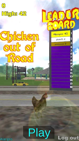 Chicken out of road Screenshot 3