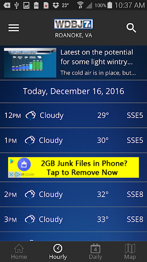 WDBJ7 Weather & Traffic Screenshot 1