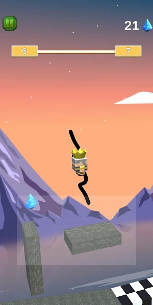 Draw Warrior - Scribble Climber Screenshot 2