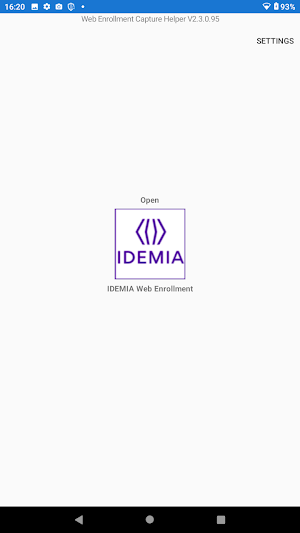 IDEMIA ID Screen Web Launcher Screenshot 3