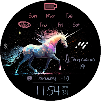 BFF47 - Neon Art Unicorn Light