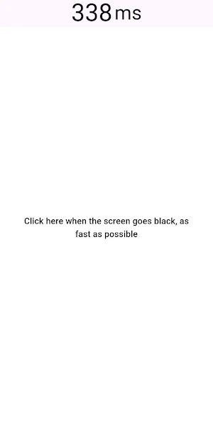Reaction Time Test Screenshot 1