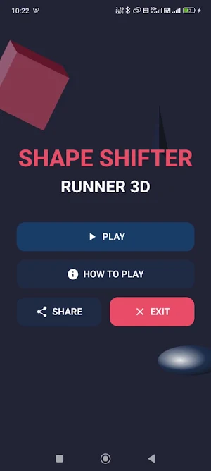 Shape Shifter Runner 3D Screenshot 0