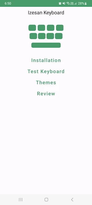 Izesan! Keyboard Screenshot 1