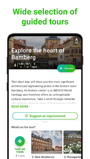 Bamberg Tour Guide:SmartGuide Screenshot 3
